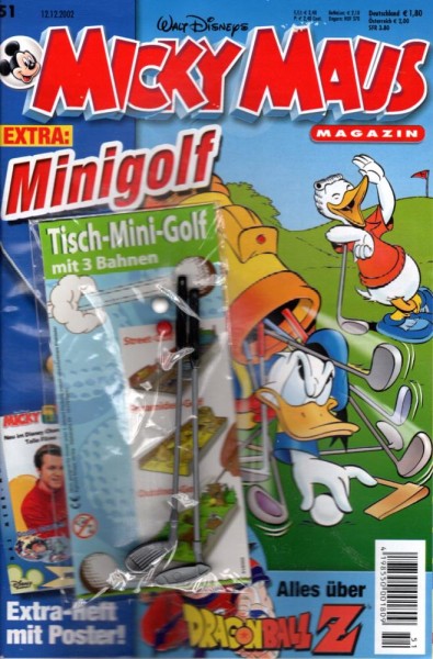 Micky Maus 2002/ 51 (Z1), Ehapa