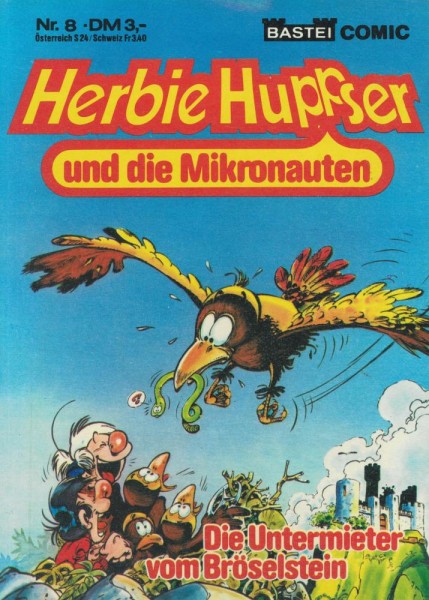 Herbie Huppser und die Mikronauten Taschenbuch 8 (Z1), Bastei