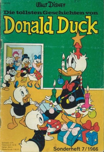 Die tollsten Geschichten von Donald Duck Sonderheft 7 (Z2, Sz), Ehapa