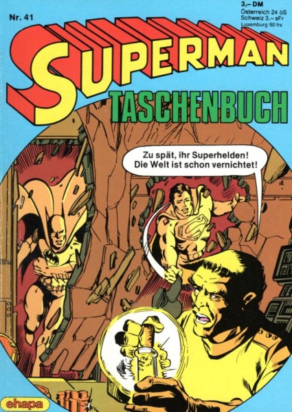 Superman Taschenbuch 41 (Z1-2/2), Ehapa
