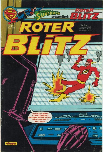 Roter Blitz 1982/ 6 (Z1-), Ehapa