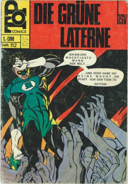 Top Comics - Die Grüne Laterne 112 (Z2), bsv