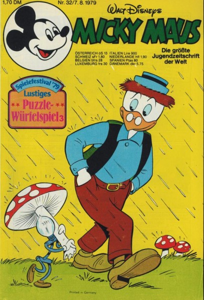 Micky Maus 1979/ 32 (Z1-2), Ehapa