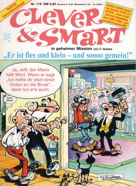 Clever & Smart 116 (Z1, 1. Auflage), Condor