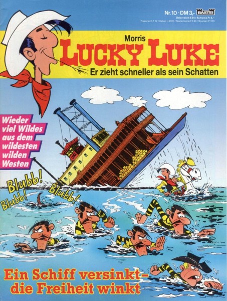 Lucky Luke 10 (Z0), Bastei