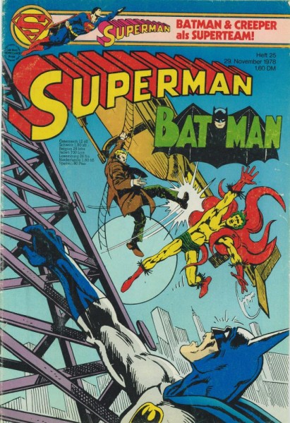 Superman 1978/ 25 (Z1-2, Sm), Ehapa