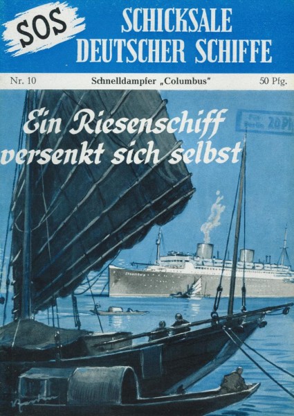 SOS - Schicksale deutscher Schiffe 10 (Z0-1), Moewig