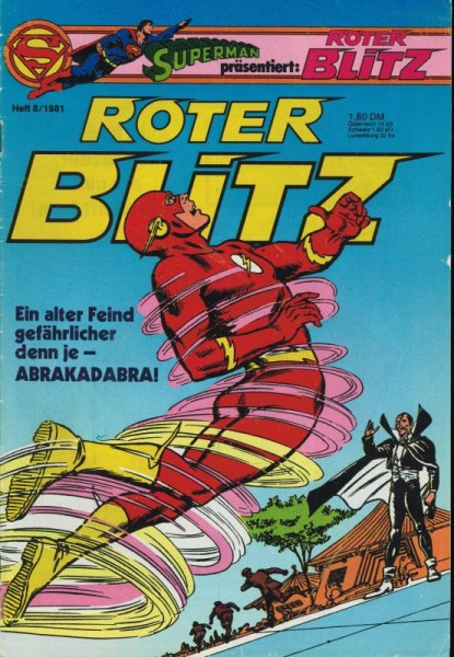 Roter Blitz 1981/ 8 (Z1-), Ehapa