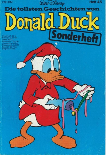 Die tollsten Geschichten von Donald Duck Sonderheft 45 (Z1-), Ehapa