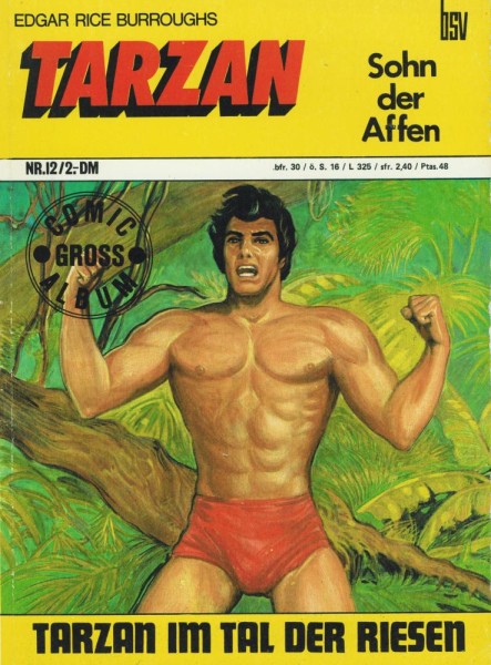 Tarzan Comic-Gross-Album 12 (Z1-), Ehapa