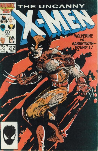 The uncanny X-Men 212 (Z1), Marvel