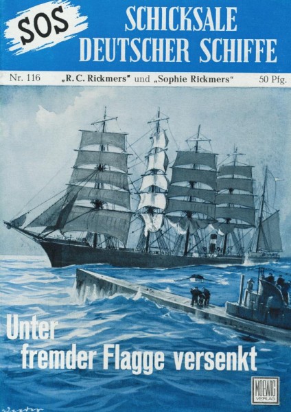 SOS - Schicksale deutscher Schiffe 116 (Z0), Moewig