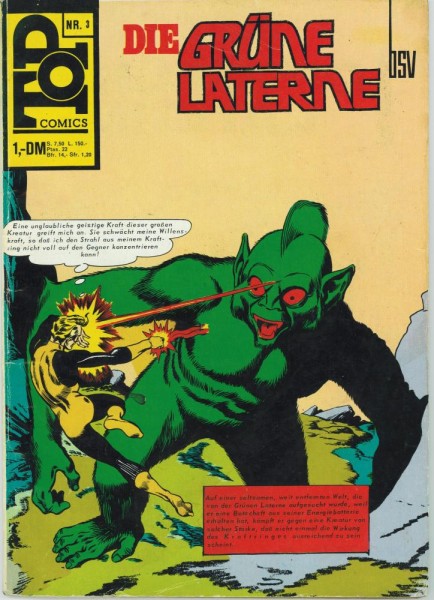 Top Comics - Die Grüne Laterne 3 (Z1-2/2), bsv