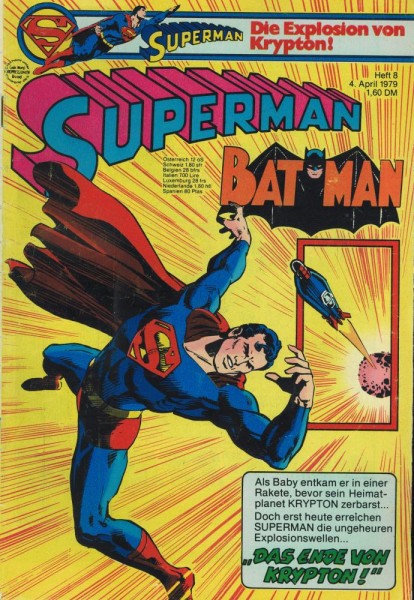 Superman 1979/ 8 (Z1-2/2), Ehapa