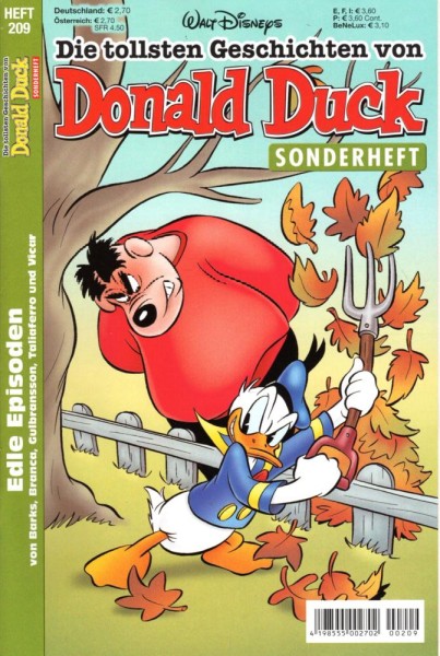 Die tollsten Geschichten von Donald Duck Sonderheft 209 (Z0-1), Ehapa