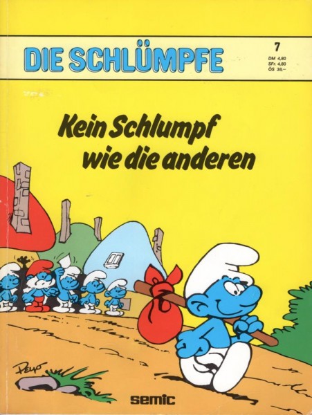 Die Schlümpfe 7 (Z1-2), Semic