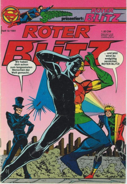 Roter Blitz 1981/ 12 (Z1-, Sm), Ehapa