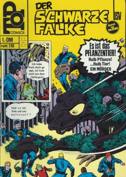 Top Comics - Der schwarze Falke 110 (Z1), bsv