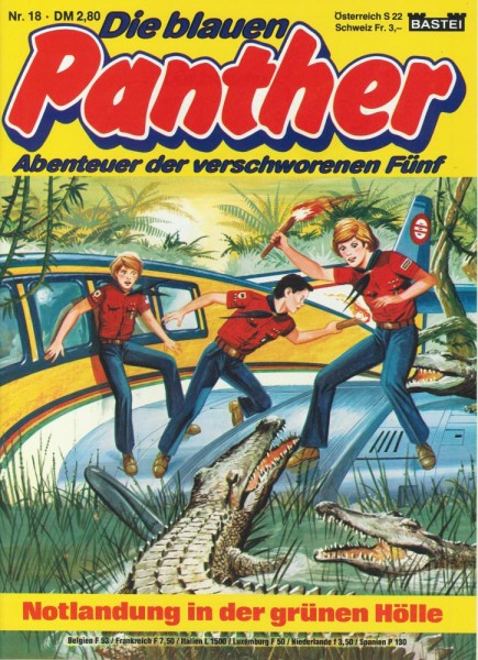 Die blauen Panther 18 (Z0-1), Bastei