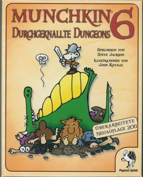 Munchkin 6 - Durchgeknallte Dungeos, Pegasus Spiele