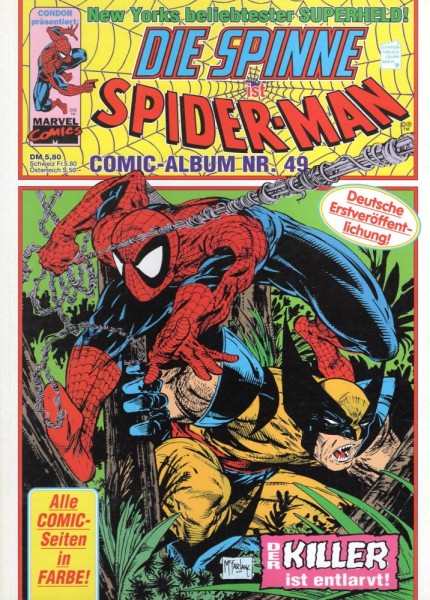 Die Spinne - Comic Album 49 (Z0), Condor