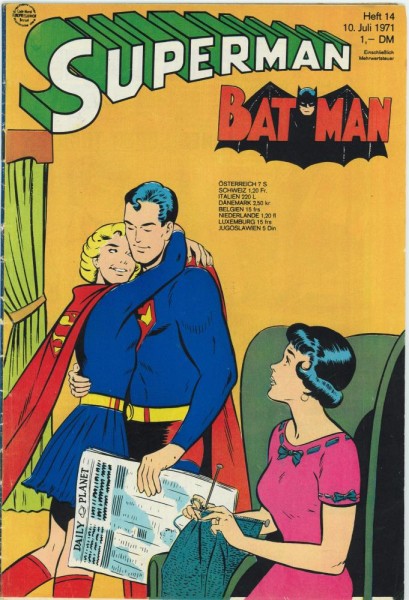 Superman 1971/ 14 (Z1-2), Ehapa