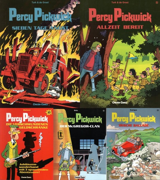 Percy Pickwick 1-22 (Z1, 1. Aufl.), Carlsen