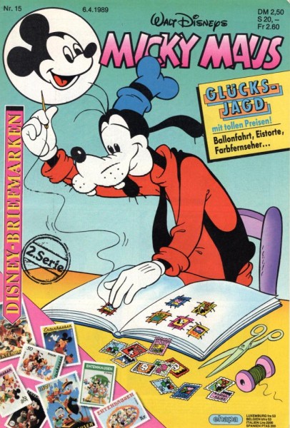 Micky Maus 1989/ 15 (Z0-1), Ehapa