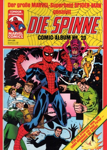 Die Spinne - Comic Album 20 (Z0-1), Condor
