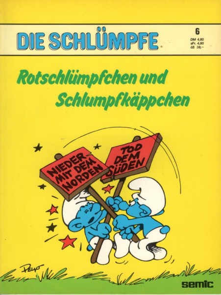 Die Schlümpfe 6 (Z1-), Semic