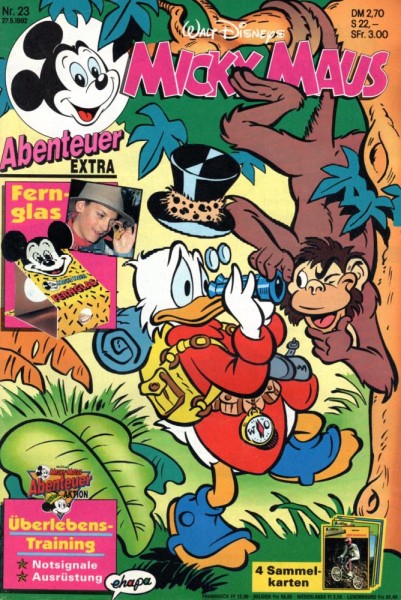 Micky Maus 1992/ 23 (Z0-1), Ehapa