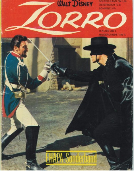 Ehapa-Sonderband 2 - Zorro, Ehapa