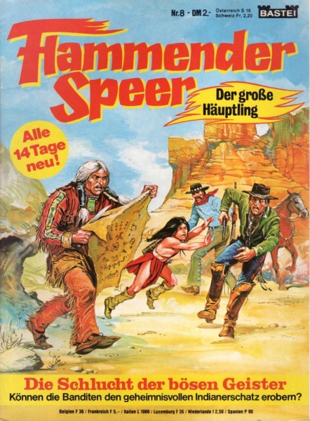 Flammender Speer 8 (Z1), Bastei