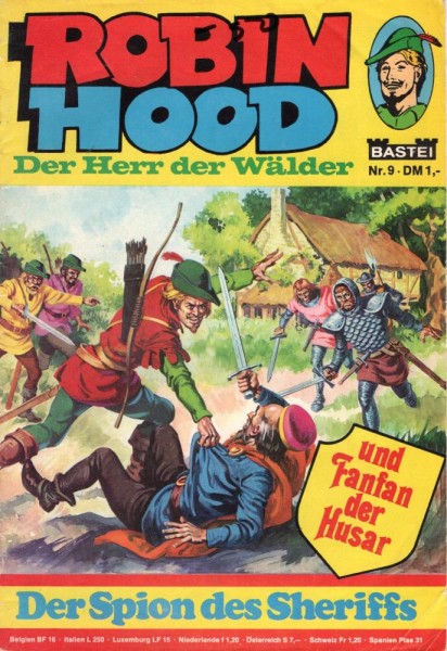 Robin Hood 9 (Z1-2, Sz), Bastei