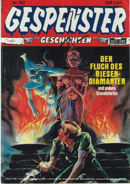Gespenster Geschichten 182 (Z1, Sz, Ts), Bastei