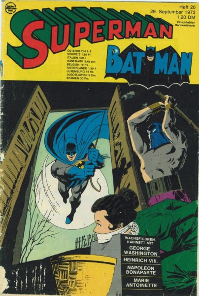 Superman 1973/ 20 (Z3, Sm), Ehapa