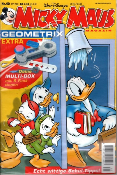 Micky Maus 2001/ 40 (Z1), Ehapa