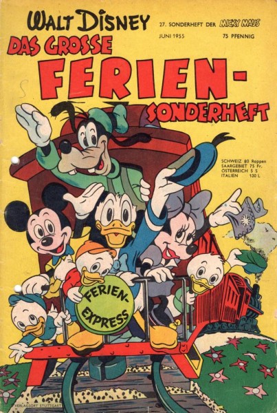 Micky Maus Sonderheft 27 (Z2, gel.), Ehapa