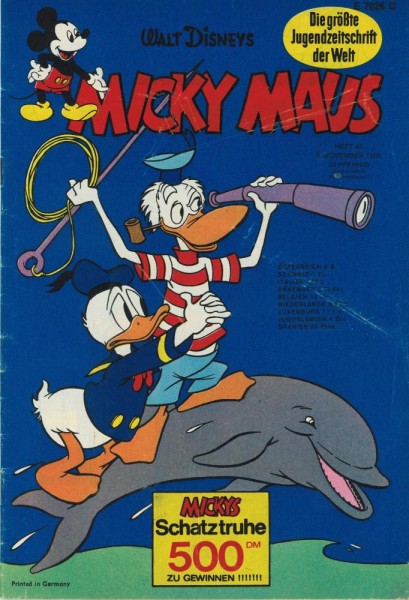 Micky Maus 1969/ 45 (Z1-2), Ehapa