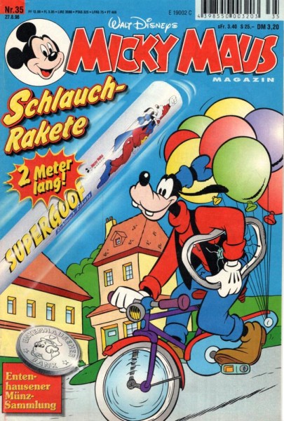 Micky Maus 1998/ 35 (Z0-1), Ehapa