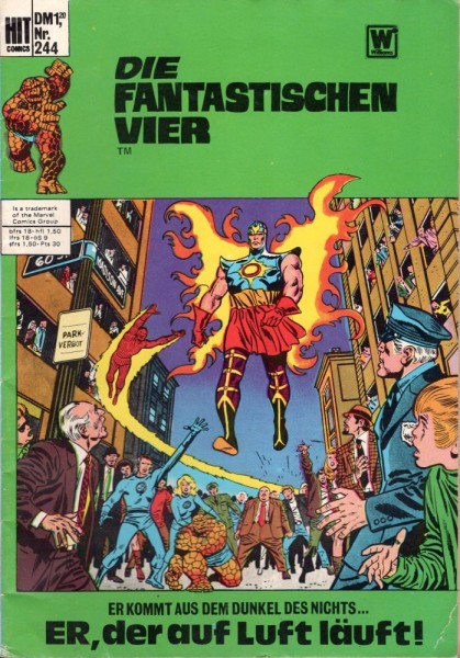 Hit Comics 244 - Die Fantastischen Vier (Z1-), bsv