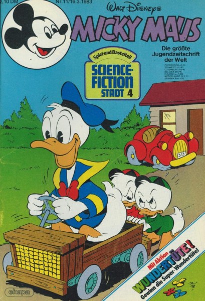 Micky Maus 1983/ 11 (Z1), Ehapa