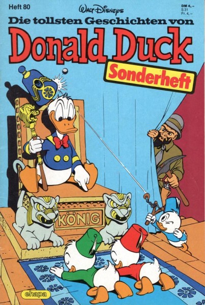 Die tollsten Geschichten von Donald Duck Sonderheft 80 (Z1), Ehapa