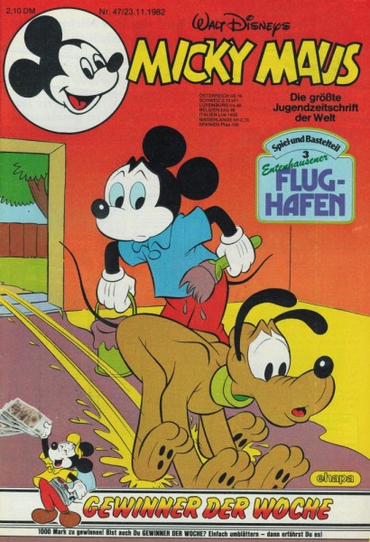 Micky Maus 1982/ 47 (Z1), Ehapa