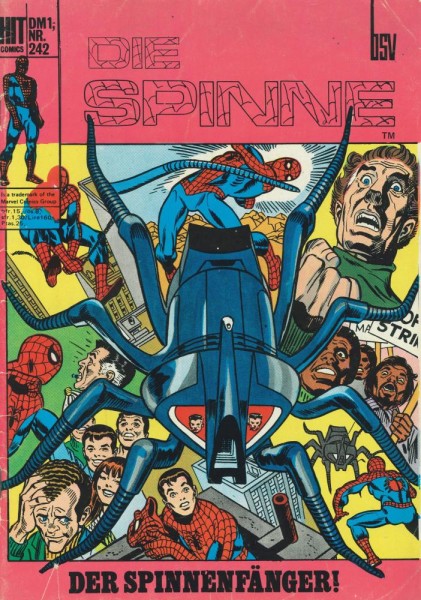 Hit Comics 242 - Die Spinne (Z1-2), bsv
