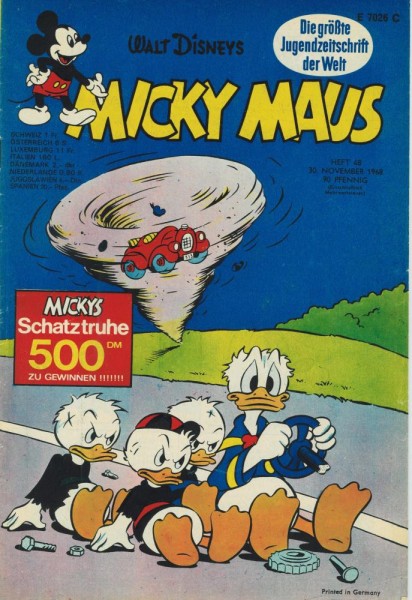 Micky Maus 1968/ 48 (Z1-2), Ehapa