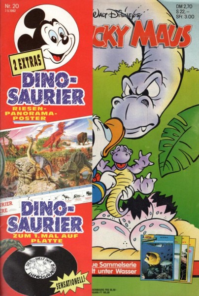 Micky Maus 1992/ 20 (Z1), Ehapa