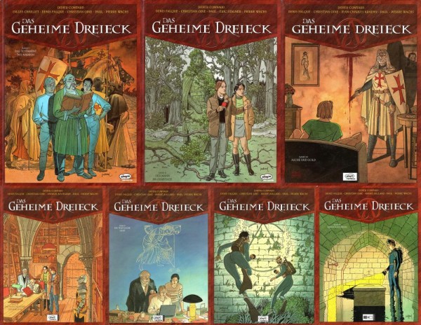 Das geheime Dreieck 1-7 (Z0-1, 1. Aufl.), Ehapa
