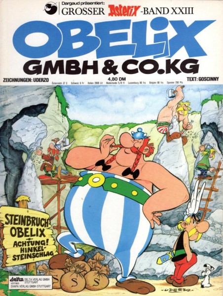 Asterix 23 (Z1, 1. Auflage), Ehapa