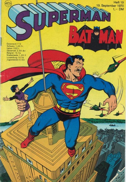 Superman 1970/ 19 (Z1-2), Ehapa